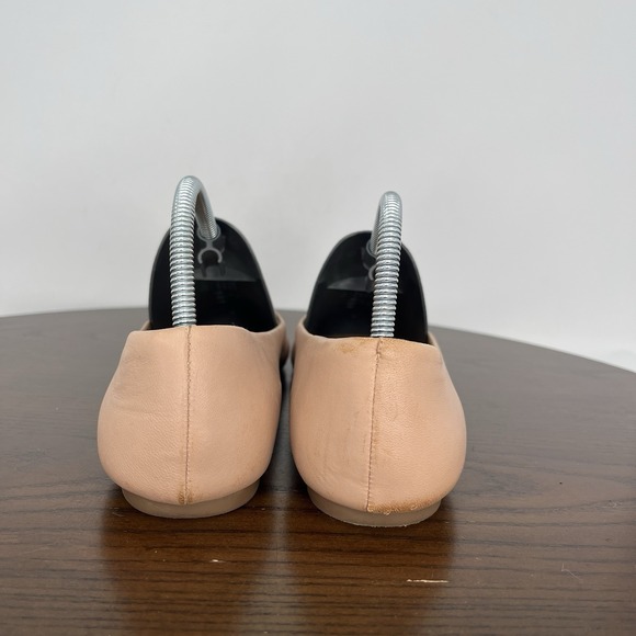 Tory Burch Melinda Shoes Women's 6M Pink Nude Leather Ballet Flats Ballerina - Picture 5 of 16